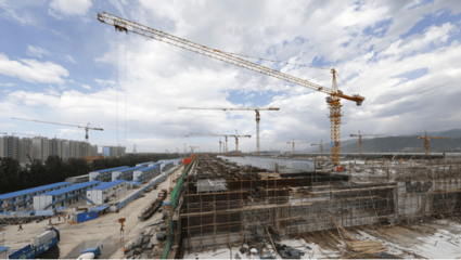 我國在建規模最大的地鐵車輛段主體結構完成-
