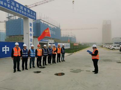 十七冶投資分公司舉行“黨員突擊隊(duì)”授旗儀式